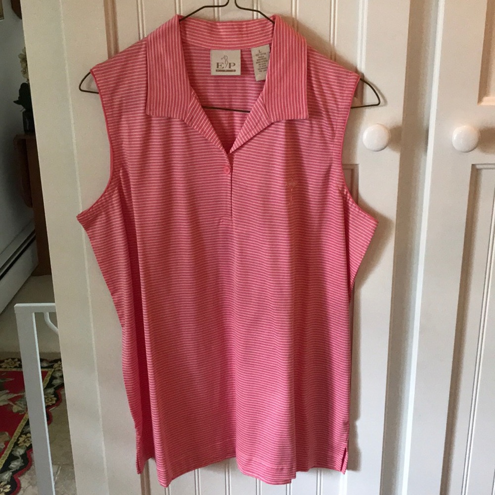 EP Pro sleeveless golf polo